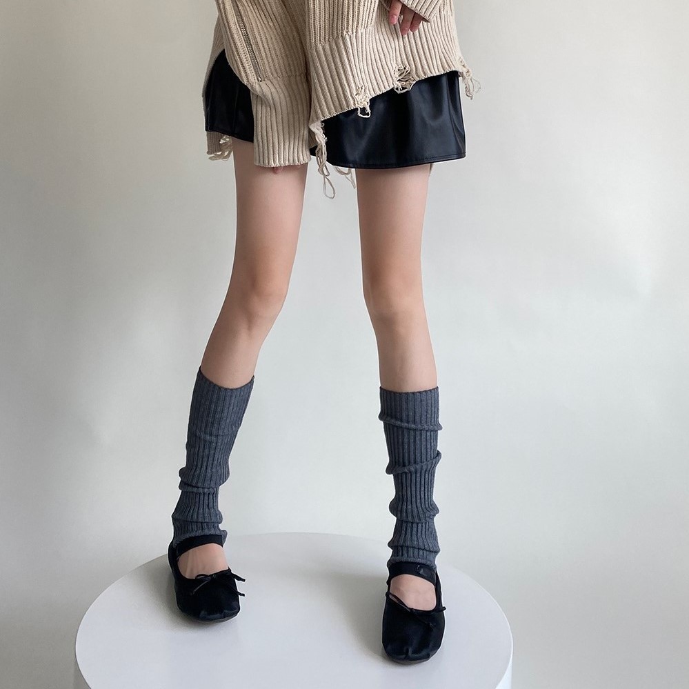 울 니트 고리 레그워머 필라테스 요가 여성 골지 겨울 발토시 8,900원