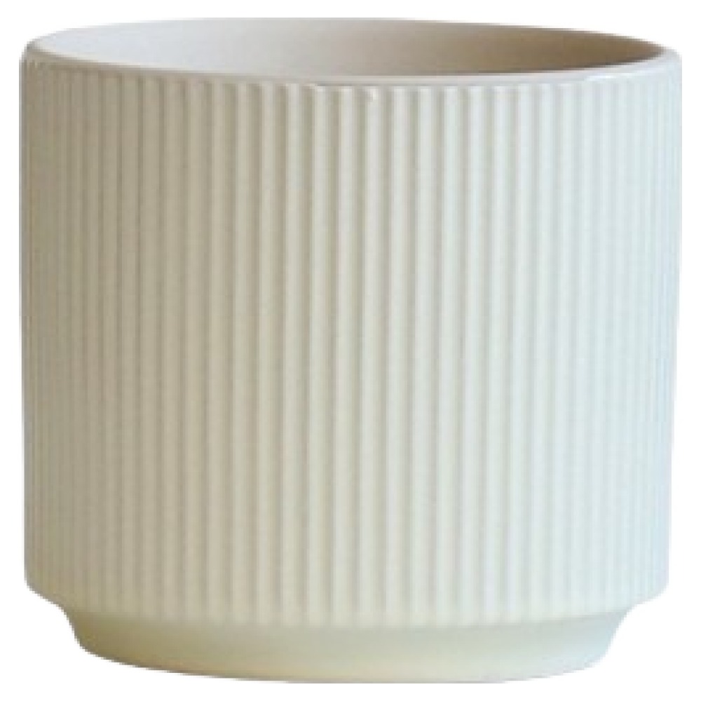 사인포스트 감성 도자기 스트라이프 화분, 크림 옐로우, 1개 5,830원