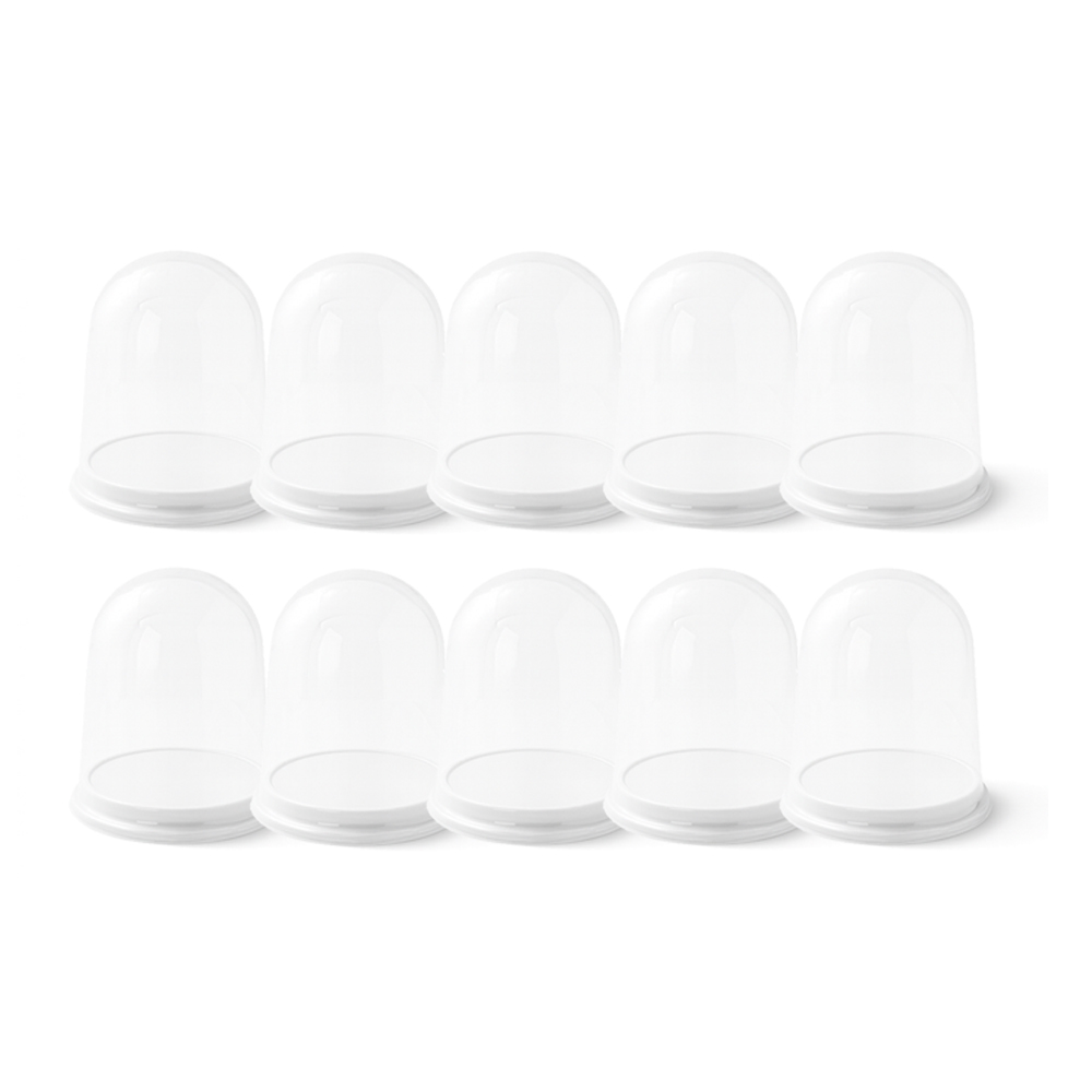 [메잌미] 작품케이스 투명 플라스틱 돔, 10개 9,900원