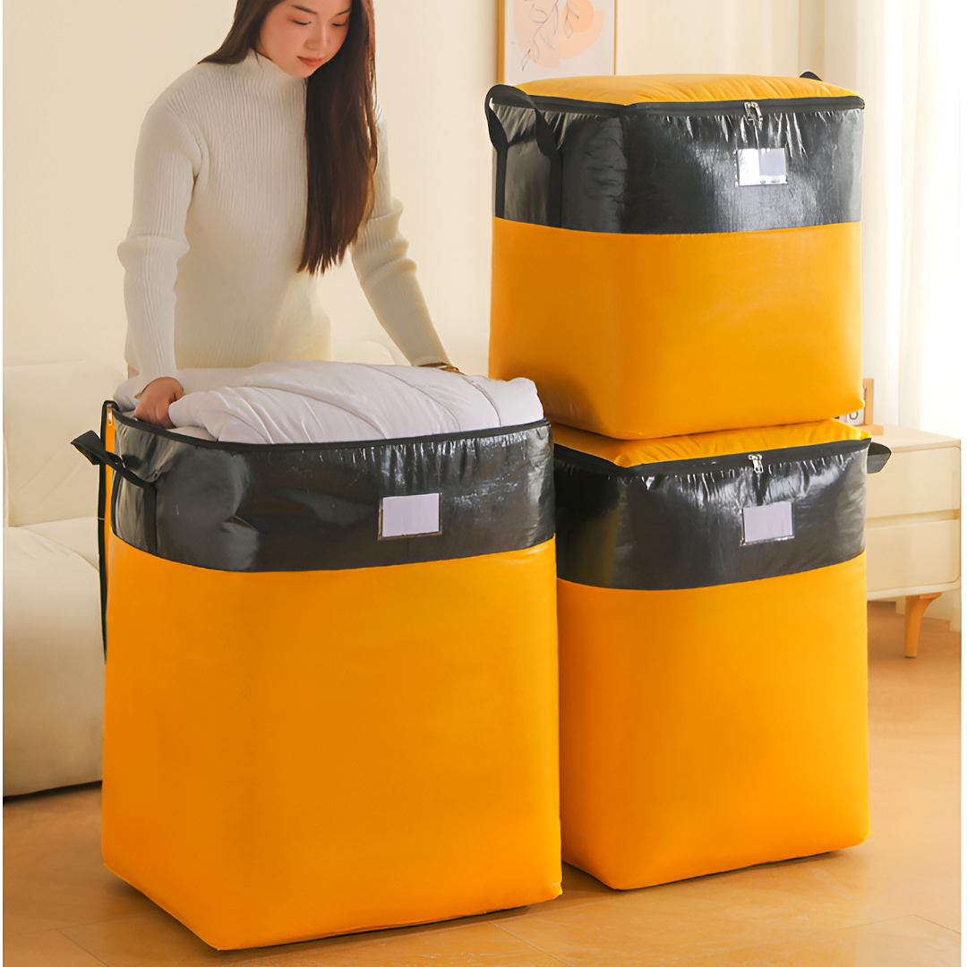 2pcs 튼튼한 초대형 이사 가방 180L 손잡이 이불 정리 옷 이삿짐 캠핑 이사박스 17,900원