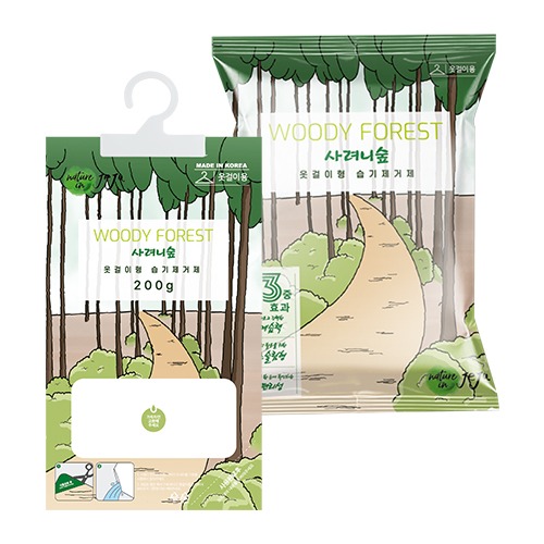 옷걸이형 제습제 옷장 습기제거제 15,000원