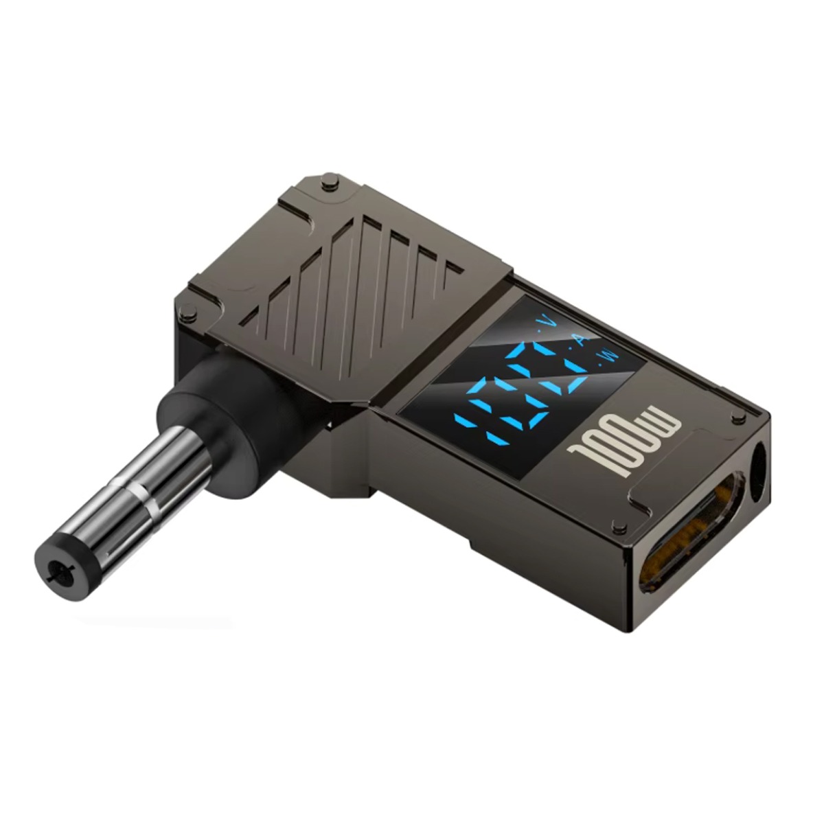 100W USB-C TO DC 변환 잭 팁 젠더 디스플레이 노트북 고속충전 CTD, 1개, 3. 4.0X1.7 6,500원