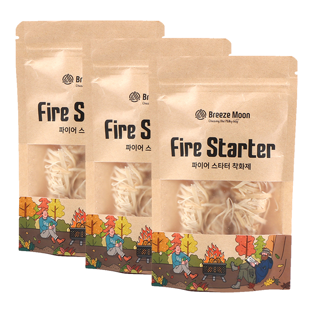 브리즈문 우드 고체연료 파이어스타터 착화제 3,450원