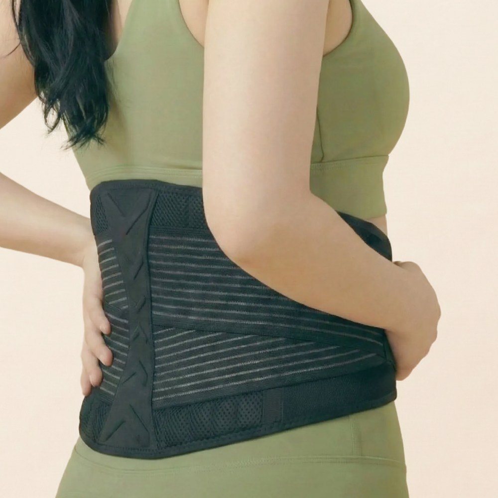 바디숨 이중압박 허리보호대 일상용 허리지지대 허리복대, 1개 17,600원