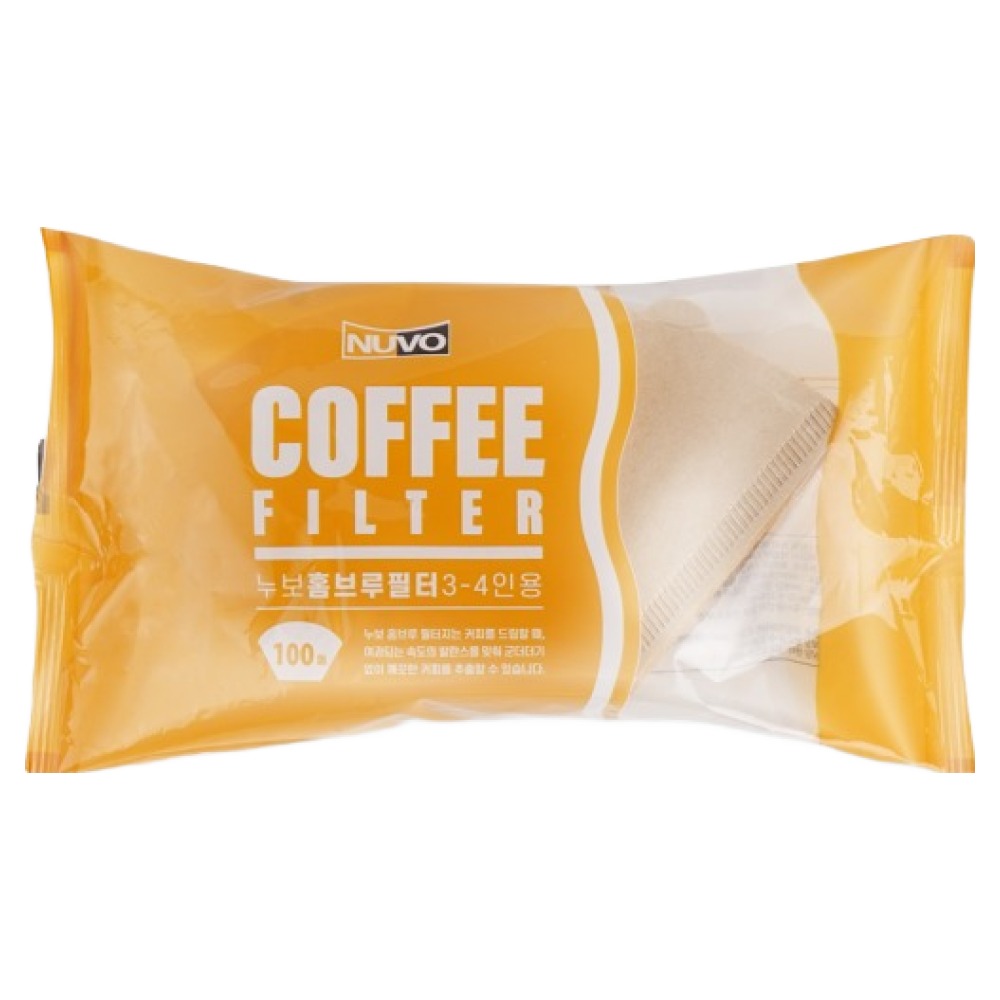 누보 홈브루 커피필터 브라운 3~4인용 2,750원