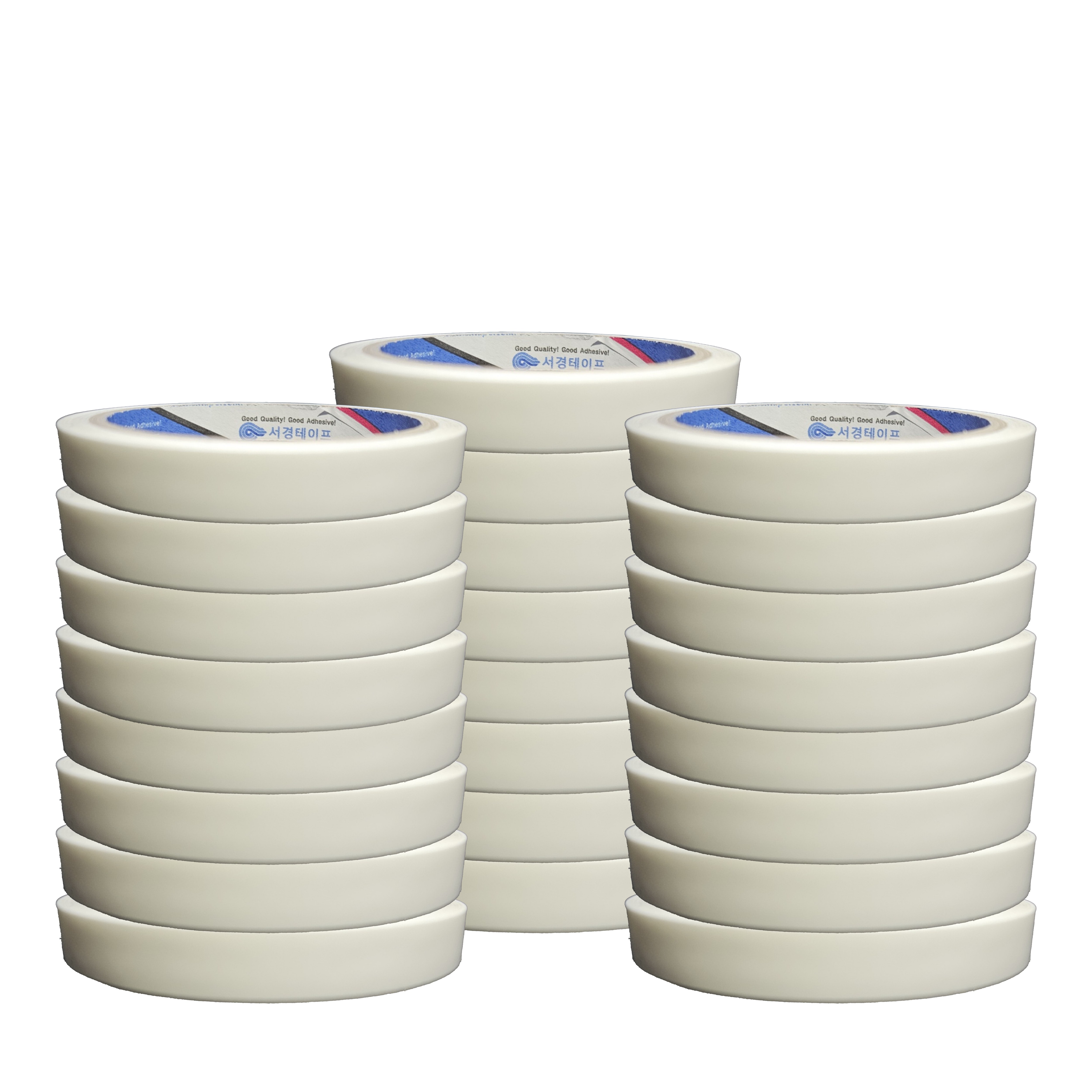 [사무용] 일반컬러 셀로판테이프 (12mm - ) 화이트, 24개 9,000원