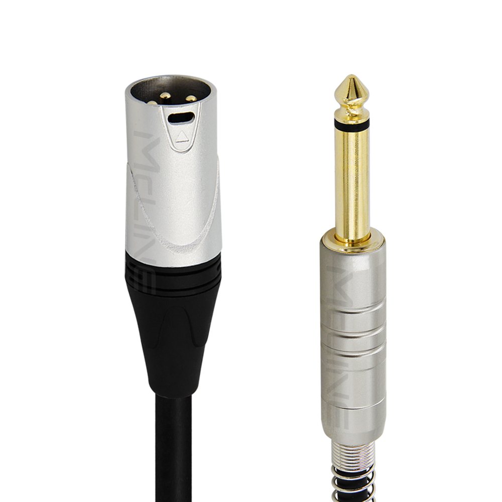 맥라인 TS to XLR 모노 5.5/6.3 - 캐논/숫 오디오 스피커 케이블 믹서 앰프 음향 연결선 McLine MC-HA24 13,990원