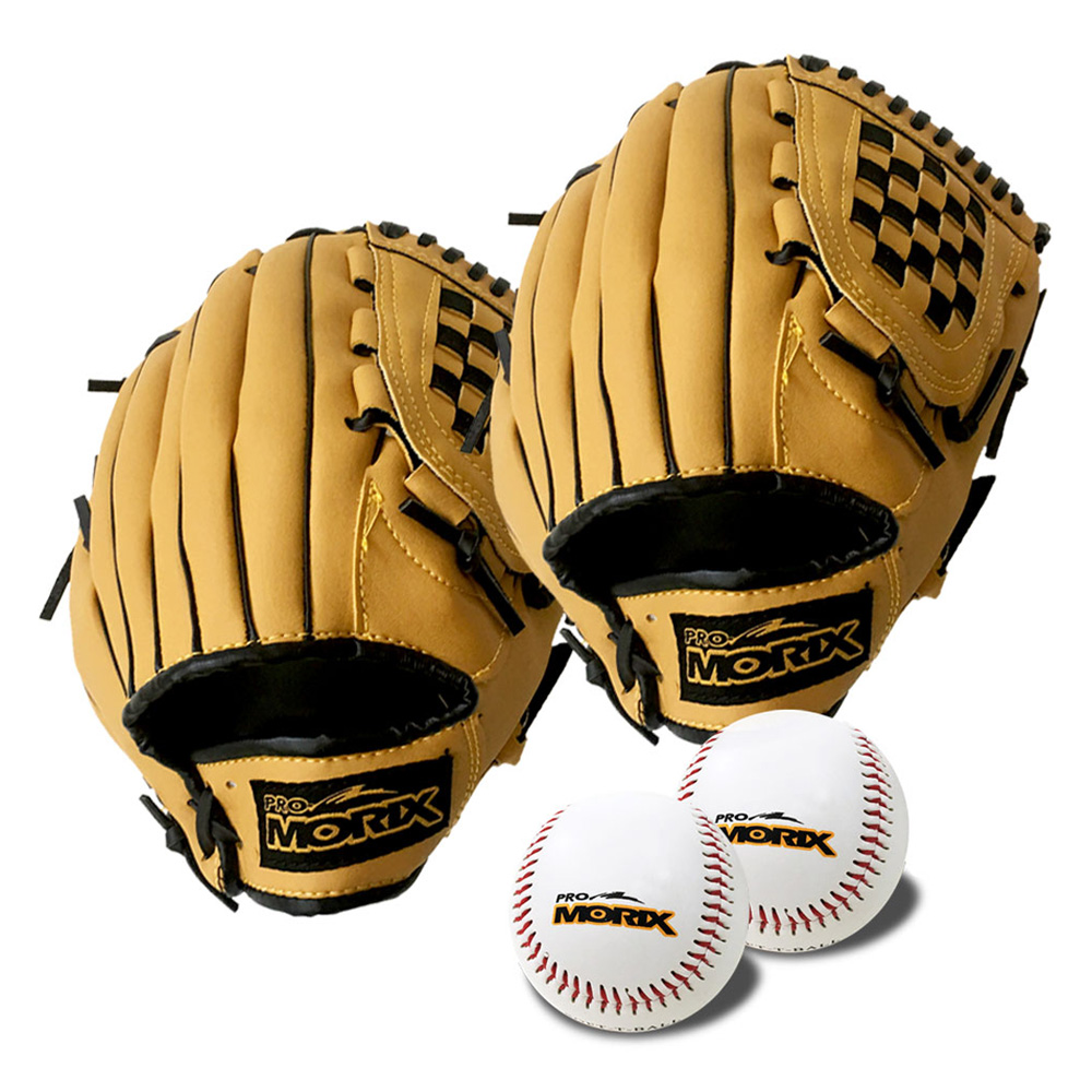 프로모릭스 야구 글러브 우투용 2p + 캐치볼 2p 세트 38,170원