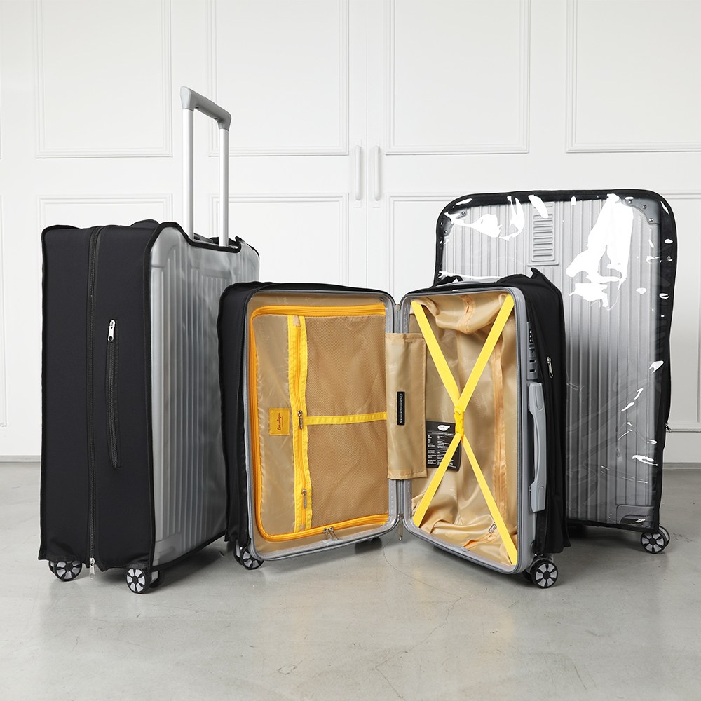 루디크 큐클리어 벗길 필요 없는 지퍼형 투명 캐리어 커버 24,600원