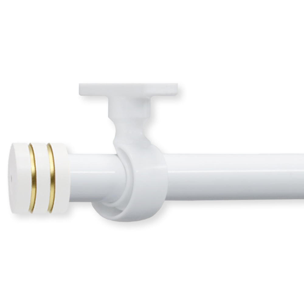 한국레일갤럭시 25mm NEW 라인 갤럭시2 커튼봉 커텐봉, 화이트 라인 18,900원