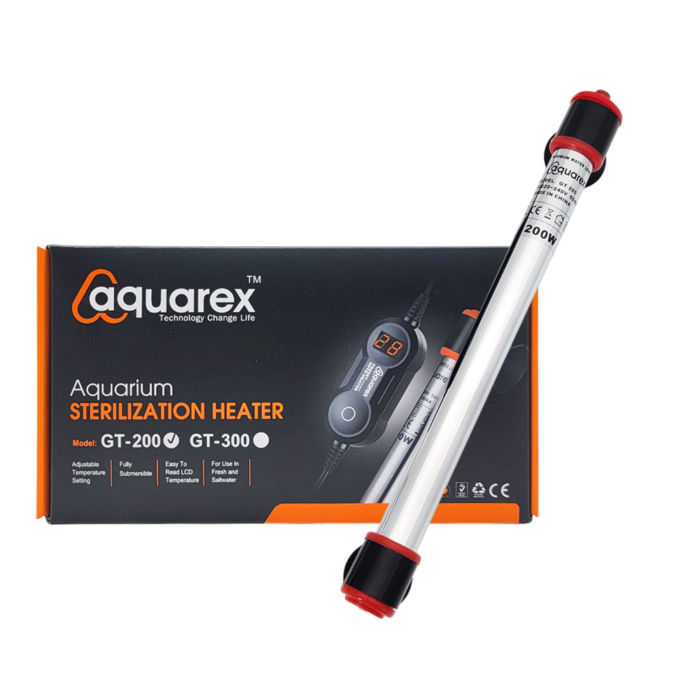 아쿠아렉스 프리미엄 GT-200W 살균 히터 완전방수 외부 온도조절 수중 어항 수족관 히터 34,950원