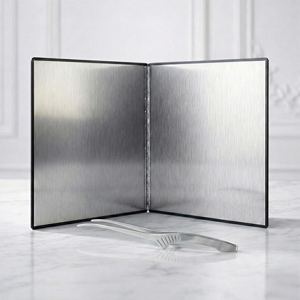 인블룸 스텐 가스레인지 튀김방지 2단 가드 + 핀셋 집게 실버 세트 21,340원