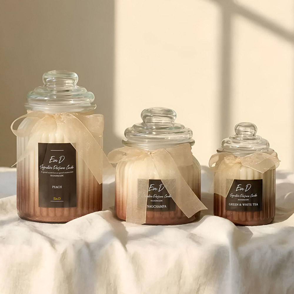 캔들백화점 시그니처 우드심지 대용량 캔들 향초 특별한 그라데이션, 다우니에이프릴, 300g, 1개 14,500원