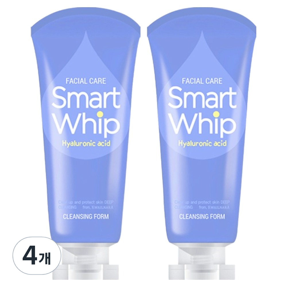 과일나라 페이셜케어 스마트휩 히알루론산 클렌징폼, 4개, 225ml 12,540원