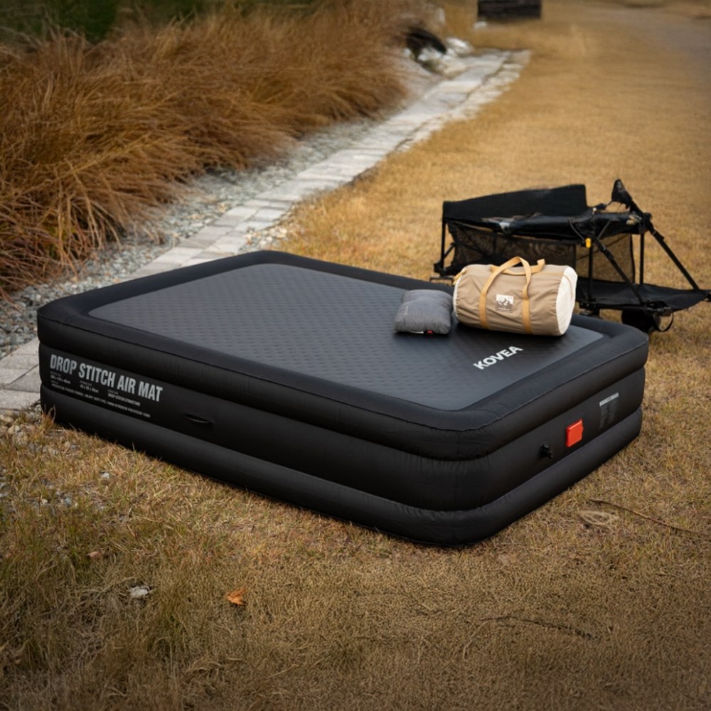 코베아 이중공간지 에어매트 40 블랙 매트리스 펌프 내장 189,000원