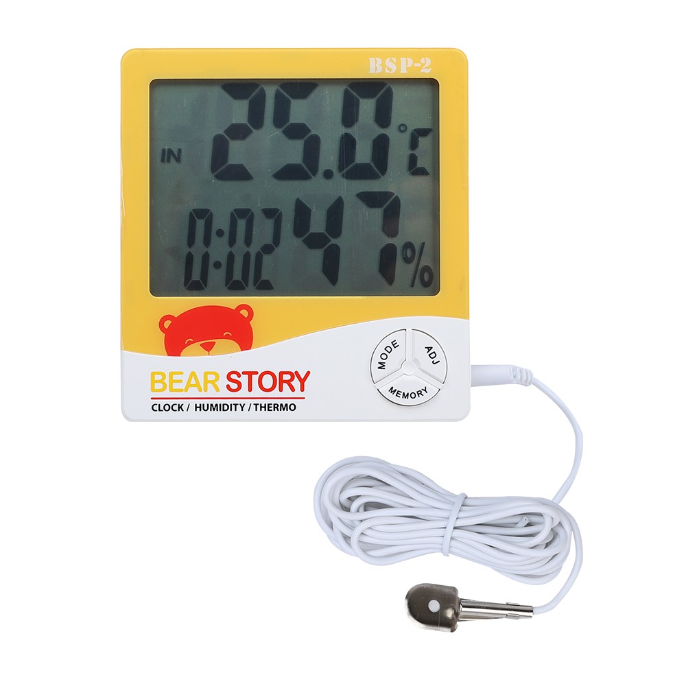 카르닉 LED 외부센서 디지털 온습도계 (BSP2), 1개, 오렌지 11,900원