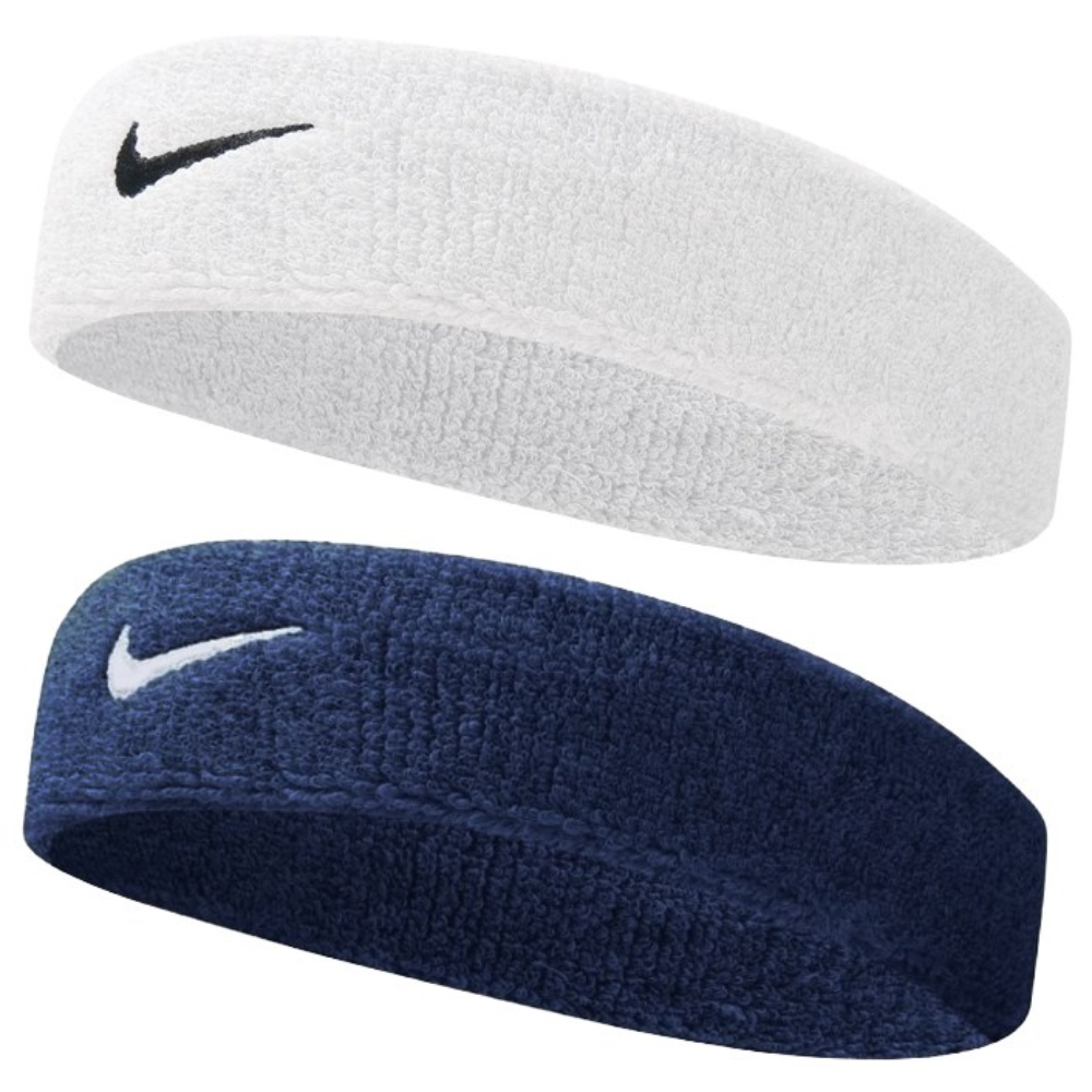 나이키 스우시 클래식 헤어밴드 2P, 1세트, 화이트+네이비 27,490원