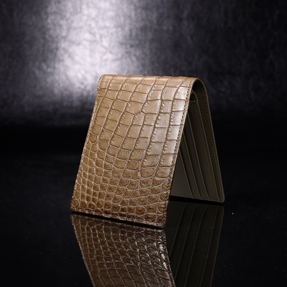 인피니토 남자반지갑 남성 명품 수제 [악어&내부 소가죽 반지갑] 228,000원