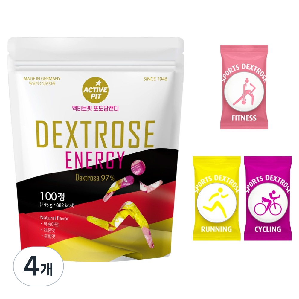 액티브핏 스포츠 포도당 캔디 3가지맛 100p 36,760원