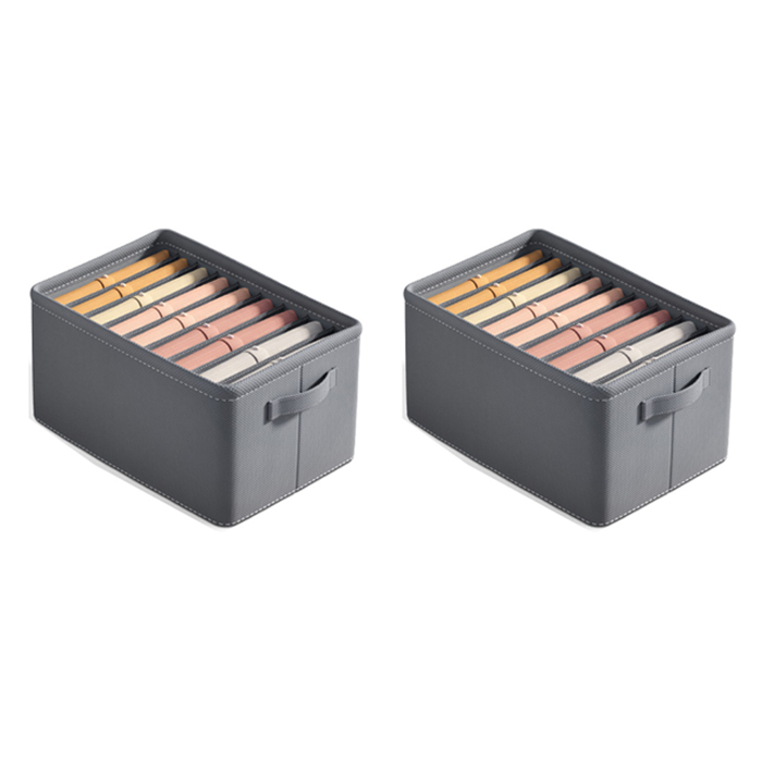 예홈 바지 셔츠 분리 수납 리빙 박스, 9칸 셔츠정리함, 2개 20,900원