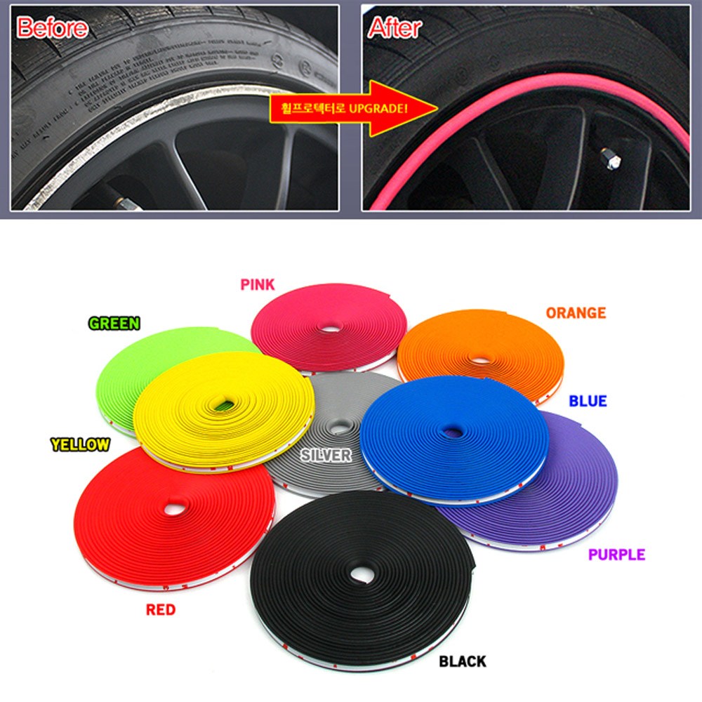 어썸카 올뉴카니발휠프로텍터 몰딩 기아레이휠가드 휠커버 X3휠보호 휠튜닝 벤츠 bmw 아우디 포르쉐 싼타페 투싼 그랜져 쏘나타 아반떼 티볼리 셀토스 스포티지 인피니티Q30 21,900원