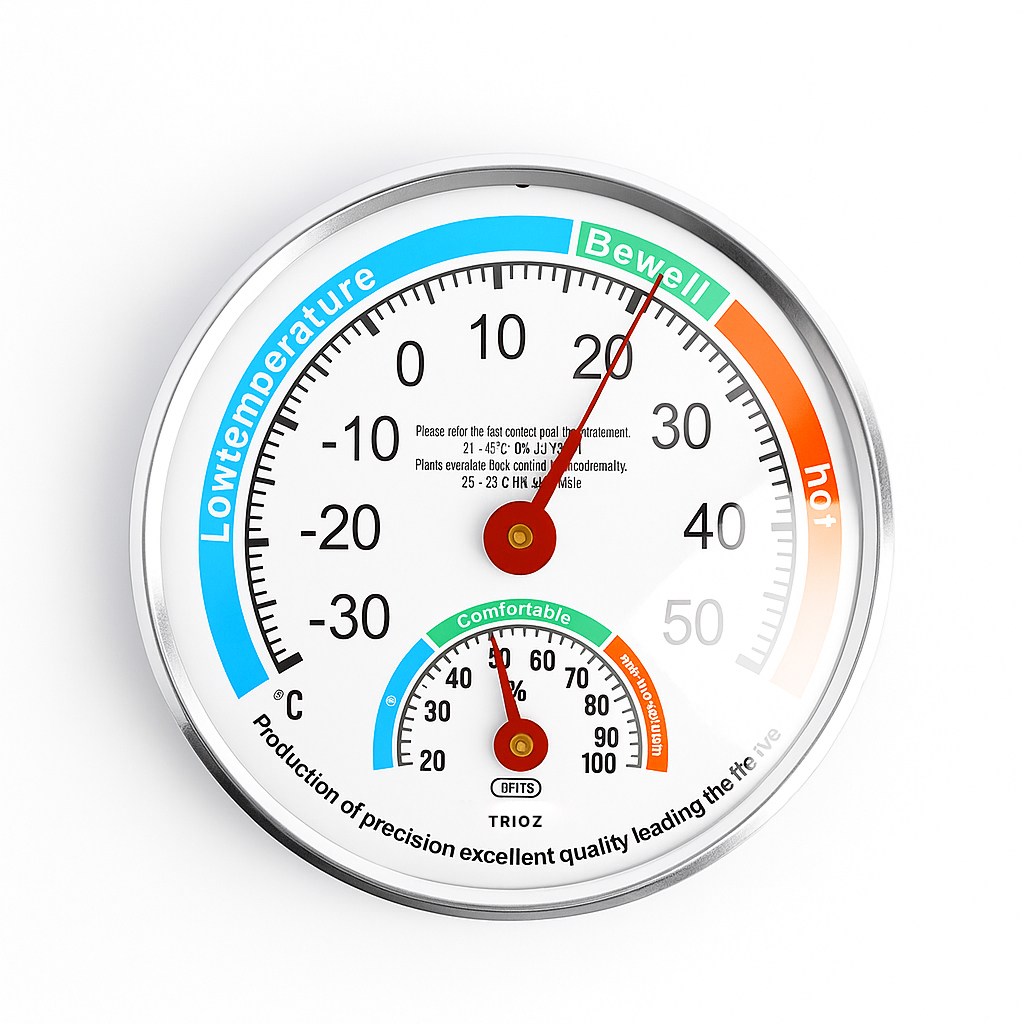 트리오즈 아날로그 온습도계, 1개, 혼합색상 4,600원