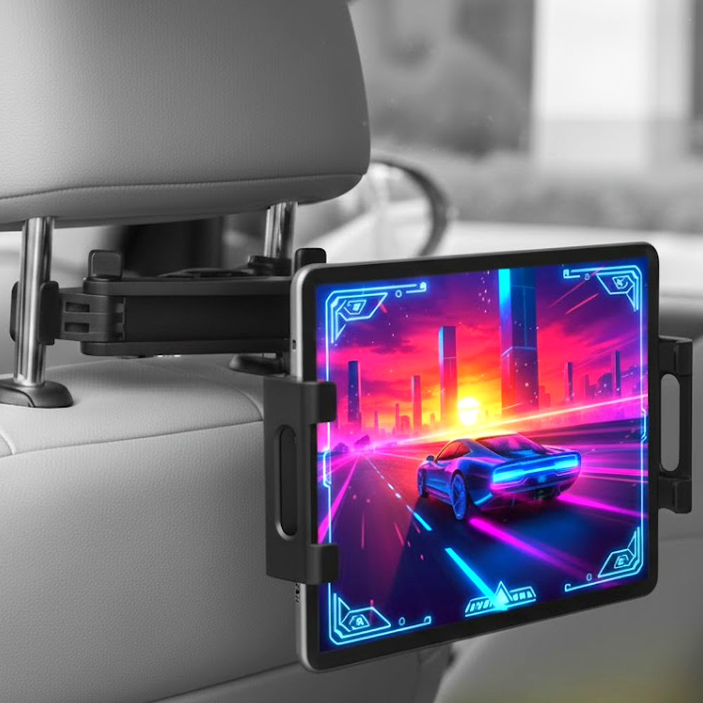 레츠굿 자동차 뒷자리 핸드폰 태블릿 거치대, 블랙, 1개 14,400원