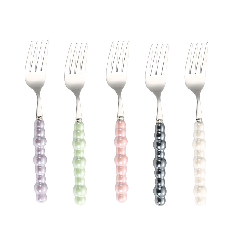 BLOWFISHFUGU 진주 스푼 포크 세트 도자기 손잡이304스텐 스푼포크세트 12,800원