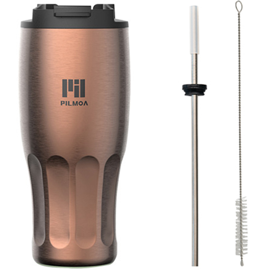 필모아 E900 보온 보냉 대용량 스텐 텀블러, 로즈골드, 900ml, 1개 25,330원