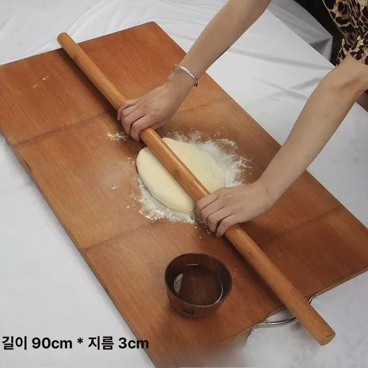 밀대 원목압면대 라지메이크 주방 베이킹 도구 괴목밀대 1m 느티나무밀대 27,900원