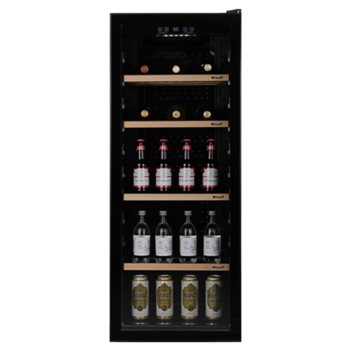 미소프 쇼케이스 냉장고 KRES-HQ200 소형 음료수 술, 현재가 506,100원