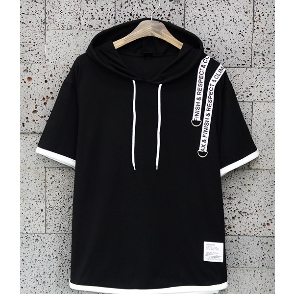 유니우 윈드 반팔[20수 싱글] 후드티 24,900원