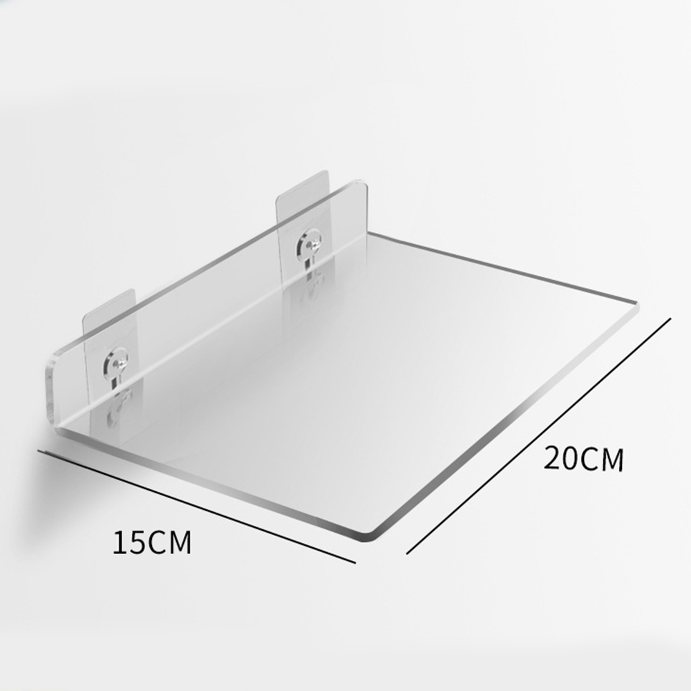무타공 아크릴 선반 부착식 투명아크릴 다용도 욕실선반 8,300원