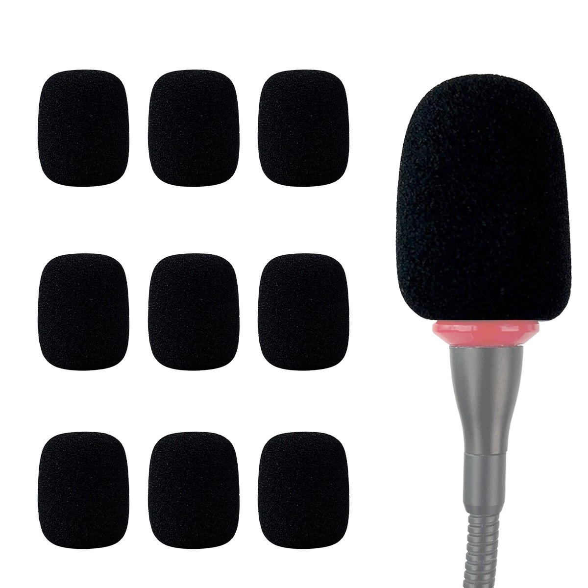 라이프웍스 구즈넥 헤드셋 핀 마이크 커버 스펀지 윈드 스크린 8,900원