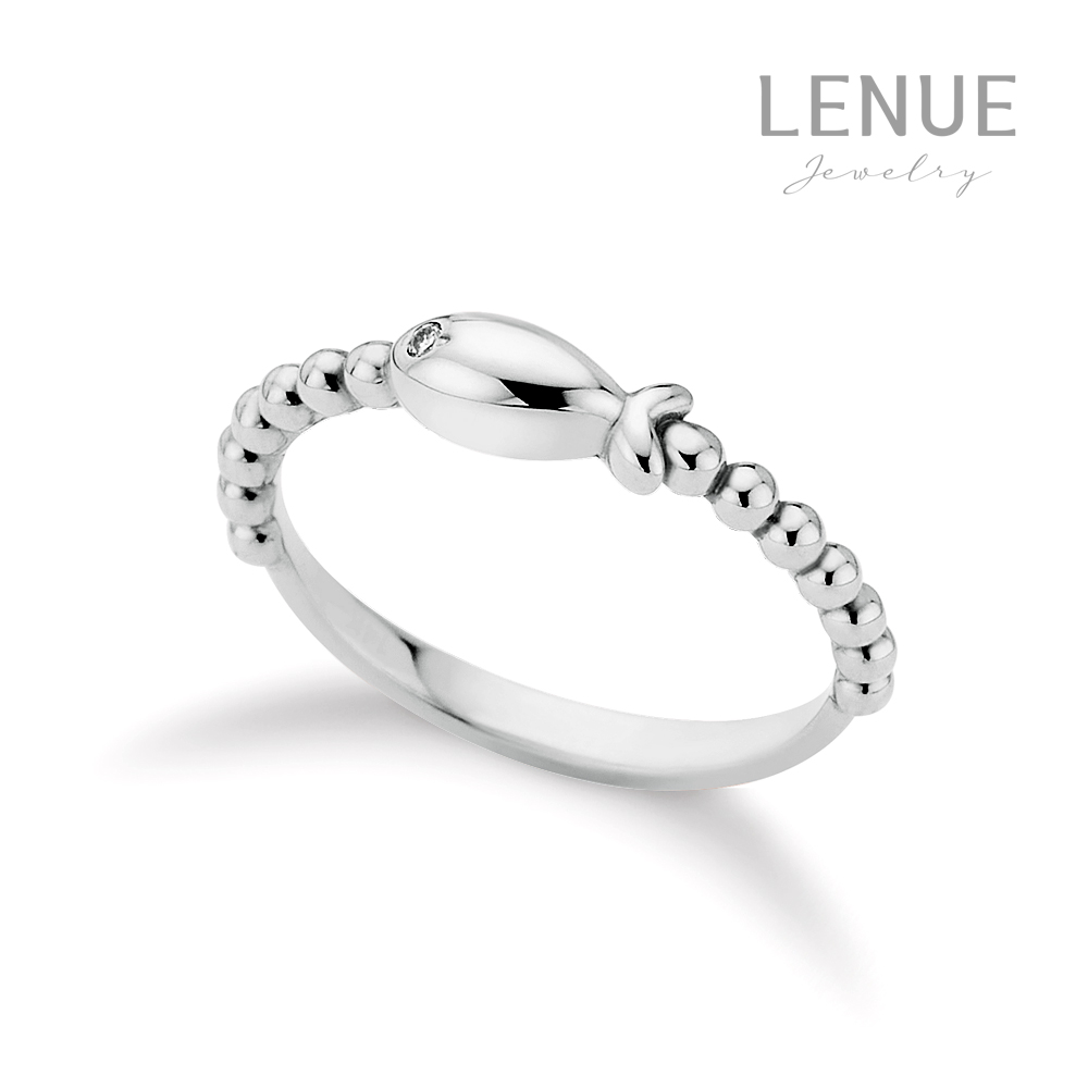 레뉴 행운 통통 물고기 큐빅 볼반지 LFSRS4P334CY 459,000원