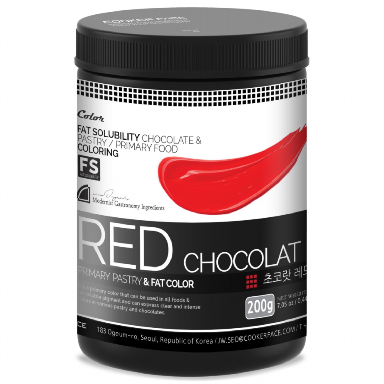초콜렛 컬러 레드 200g /초콜렛(유지)전용 지용성 색소 (파우더타입) 120,000원