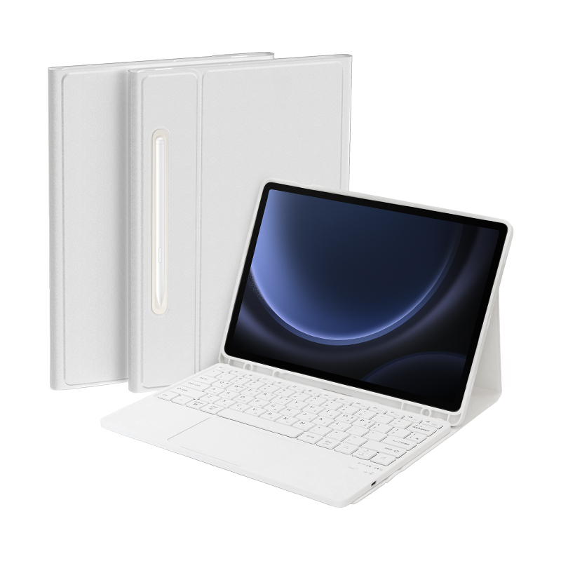 데이웍스 갤럭시탭 S9 FE+ 플러스 블루투스 터치패드 키보드 케이스 49,000원