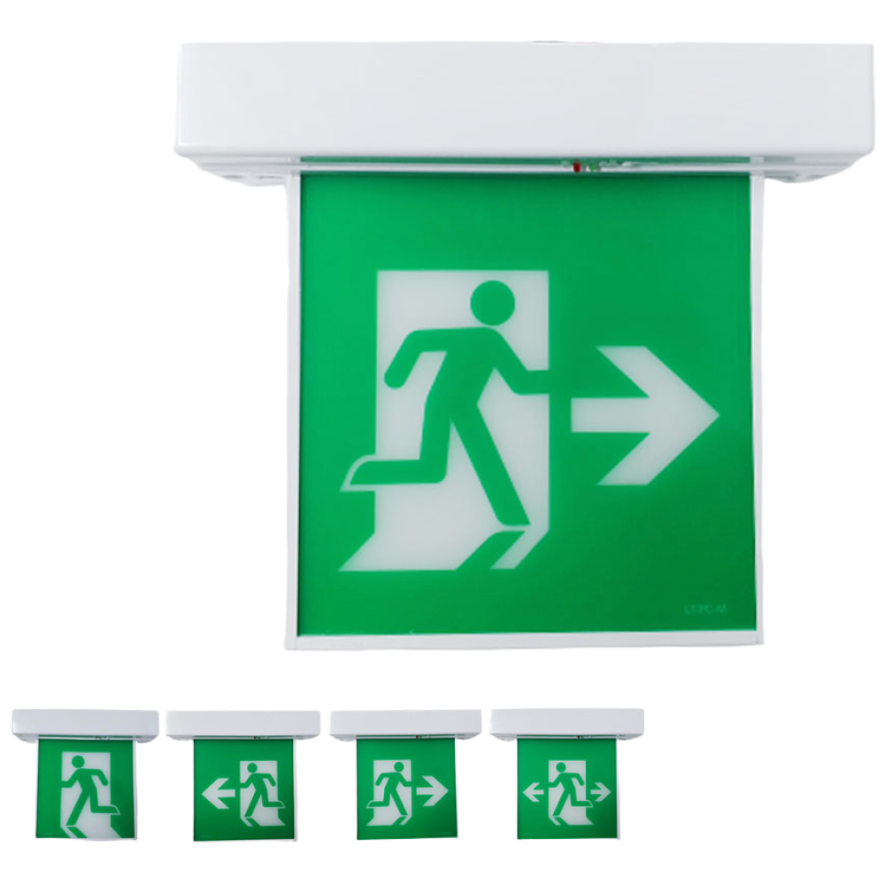 리더스테크/피난구유도등/중형/단면/우방향/비상구, 1개 34,000원