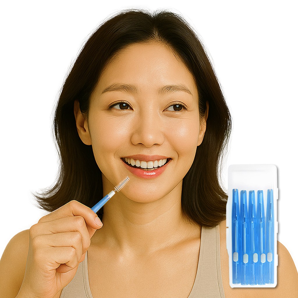 밸런스랩 볼펜형 치간칫솔 일체형 이쑤시개, 1개, 30개입, 0.4mm 11,000원