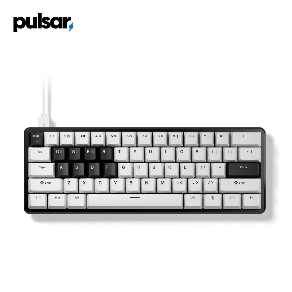 Pulsar PULSAR PCMK 3 HE 60 마그네틱 미니 게이밍 키보드(영문)-화이트 189,000원