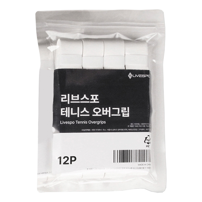 리브스포 테니스 오버 그립 12p 10,950원
