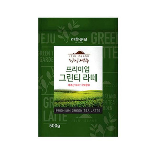 다농원 청정제주 15 프리미엄 그린티 라떼 500g 녹차가루 14,400원