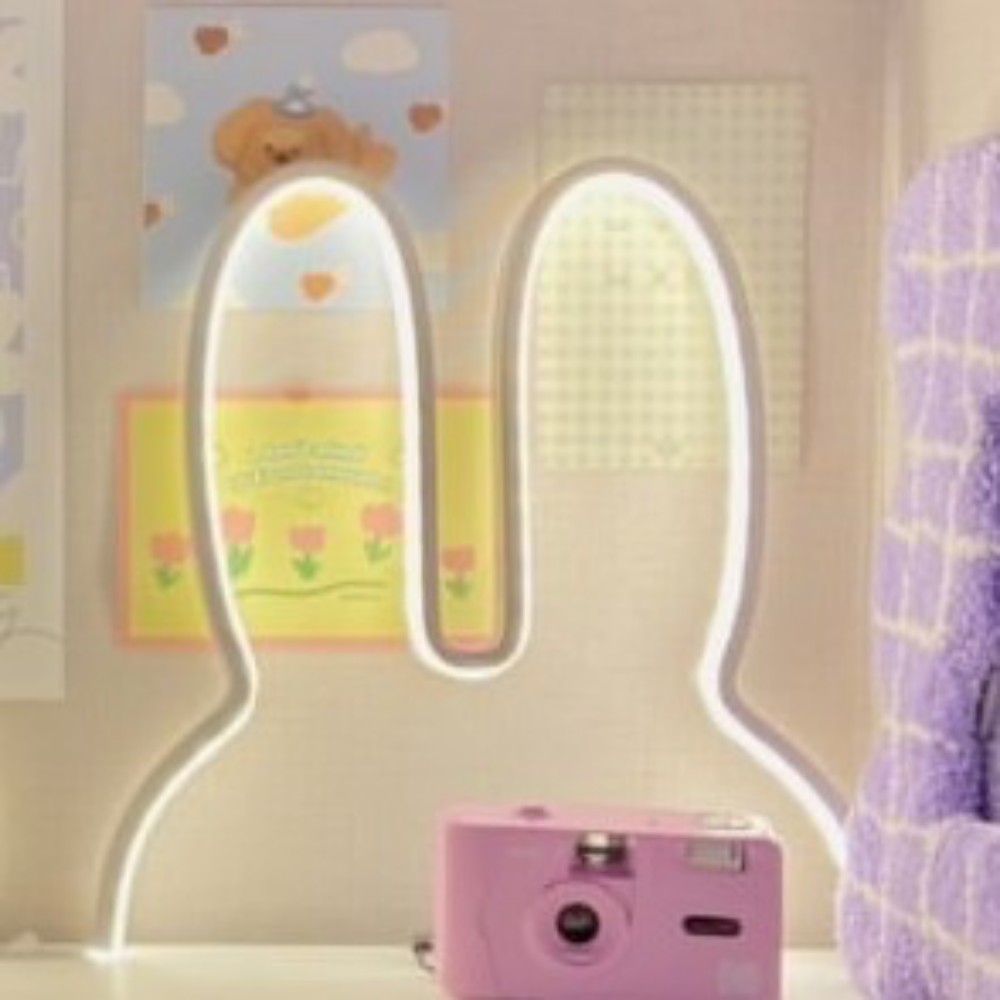 이코노미쿠스 붙이는 LED 토끼 침대 간접 조명 수면등 무드등 소형 29,460원