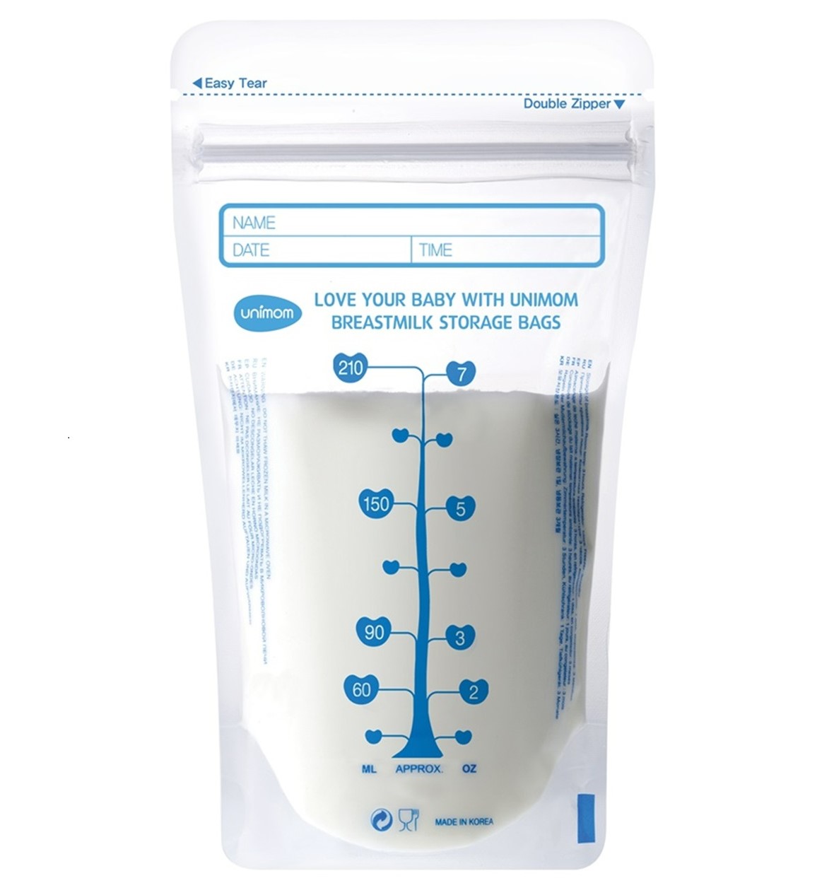 유니맘 모유저장팩 210ml 7,990원