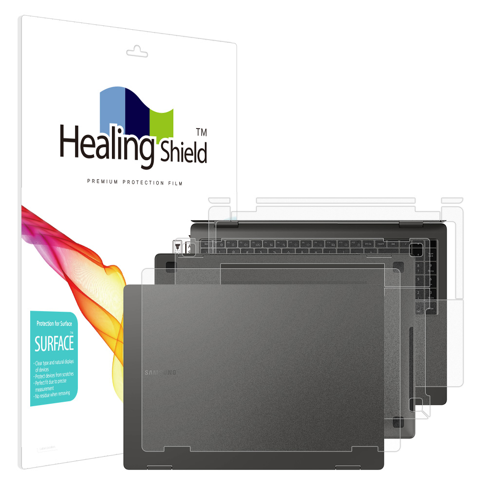 힐링쉴드 갤럭시북3 프로 360 NT960QFG / QFT 무광 외부보호필름 3종세트 35,990원