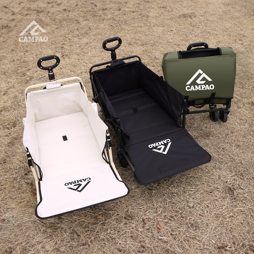 캠파오 캠핑웨건 접이식 카트 뒷문개방 왜건 74,800원