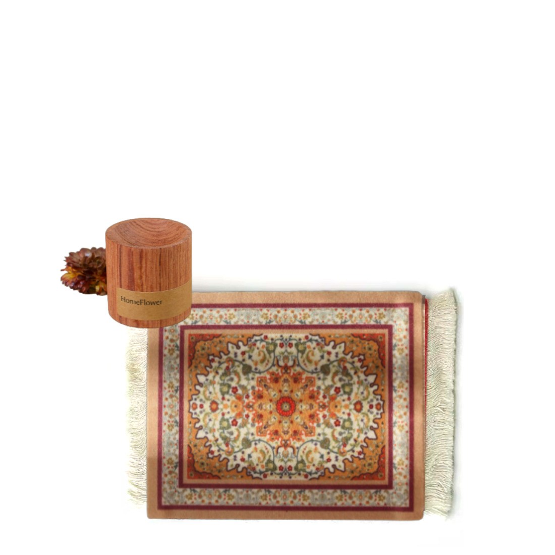 시향 페르시안 카페트 확산목 향수 우드볼 만트라 아로마오일 터키 컵받침 빈티지 천연 발향 릴렉싱 에스닉 매트 카펫 테슬 15,300원