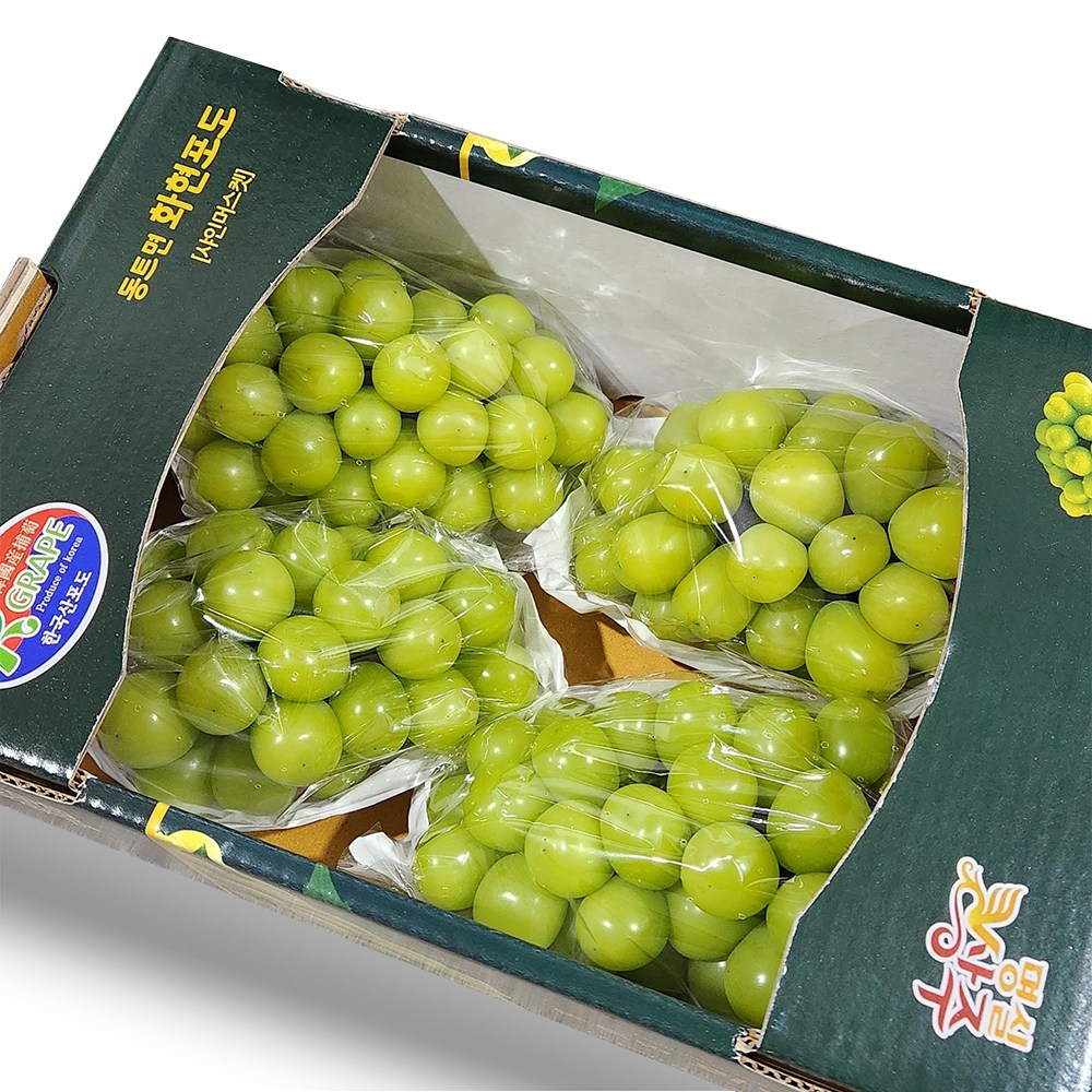 [산지직송] 최대 20brix 고당도 샤인머스캣 프리미엄 망고포도 21,900원