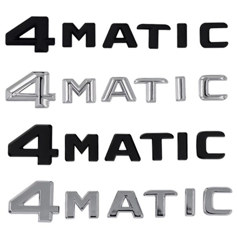 셀렉트템 전차종 벤츠 호환 4MATIC 엠블럼 스티커 레터링 트렁크 포인트 데칼 7,300원
