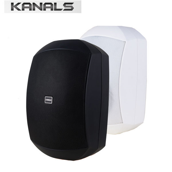 블랙 방수스피커 4.5인치 2Way 매장 카페 팬션 옥외, 단일상품 188,000원